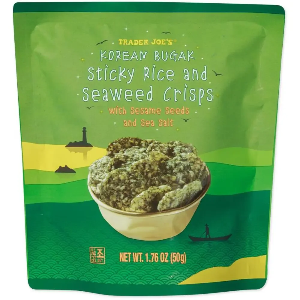 Trader Joe's — Korean Bugak Sticky Rice and Seaweed Crisps